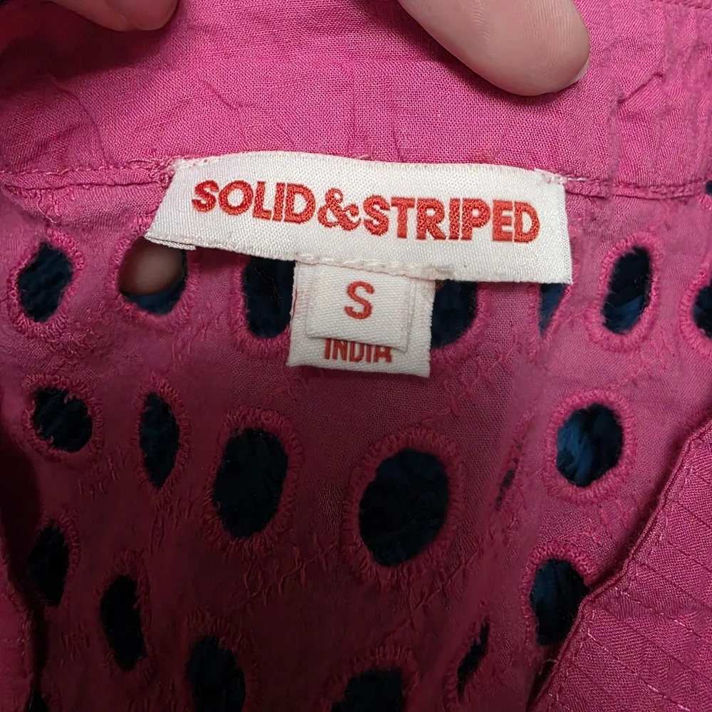 Solid&Striped Pink Sarah Dress Size Small - Picture 8 of 8